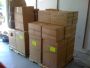 Palletizing and preparing for shipment by packing service inc 1